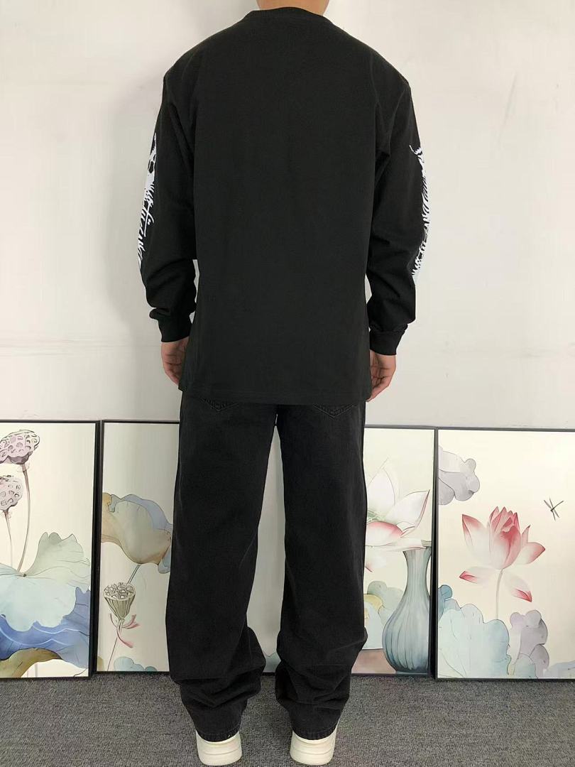 Stussy 108 STUSSY LONG SLEEVED 1111220202 (Im 170Cm 60Kg I Wear Size L In The Phot) - Image 5