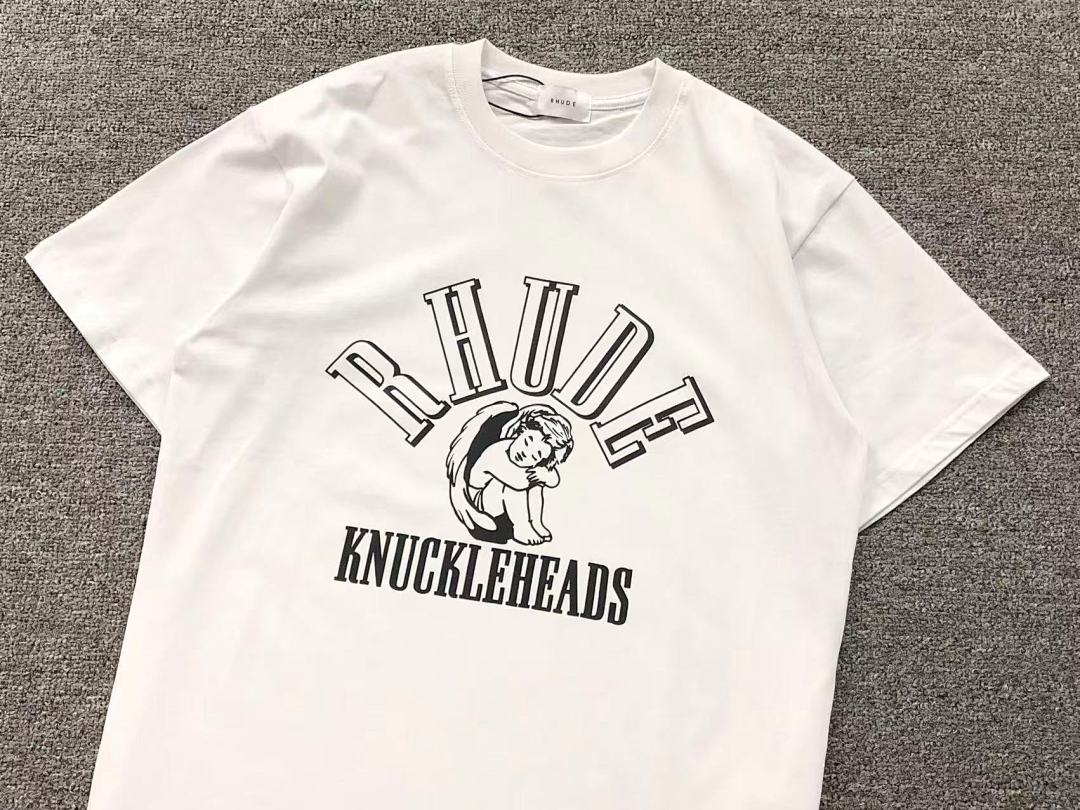 Rhude 95 RHUDE T-SHIRT 3201292817 (Im 170Cm 60Kg I Wear Size S In The Phot) - Image 8