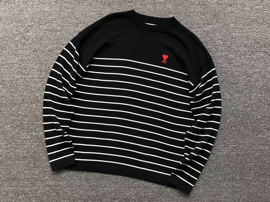 AMI 108 AMI SWEATER 413121479 (Im 170Cm 60Kg I Wear Size S In The Phot) - Image 8