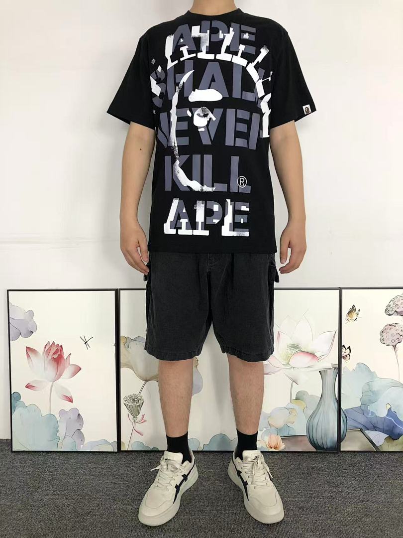 Bape 108 BAPE T-SHIRT 215241711 (Im 170Cm 60Kg I Wear Size S In The Phot) - Image 3