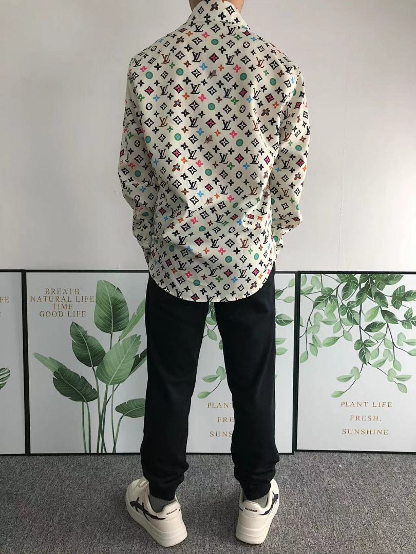 Louis Vuitton 116 L⭐ SHIRT 211050239 (Im 170Cm 55Kg I Wear Size L In The Phot) - Image 4