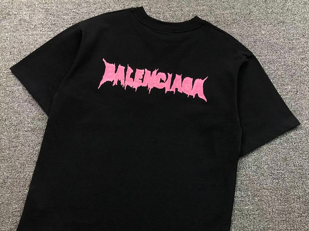 Balenciaga 118 B⭐L⭐⭐⭐IA⭐A T-SHIRT 125131560 (Im 170Cm 60Kg I Wear Size S In The Phot) - Image 10