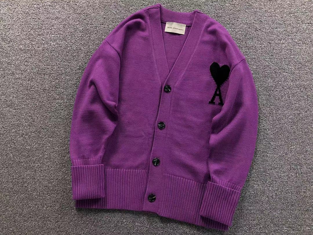AMI 129 AMI SWEATER 1282301183 (Im 170Cm 60Kg I Wear Size S In The Phot) - Image 13