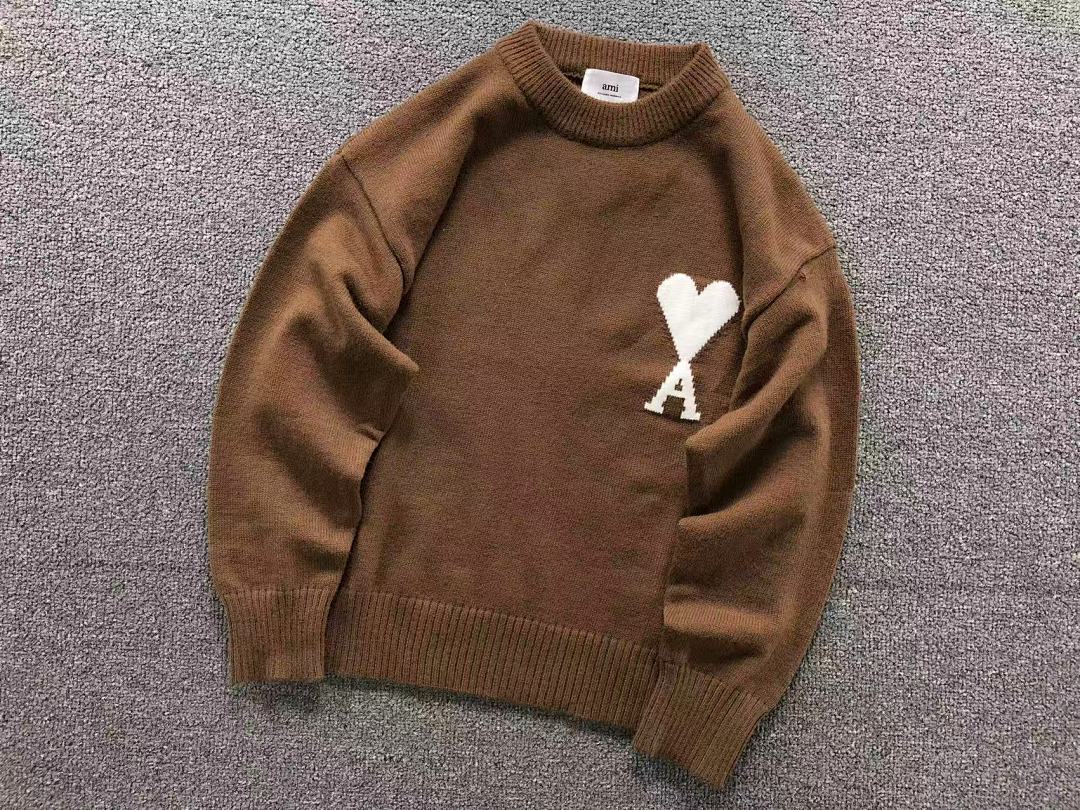 AMI 138 AMI SWEATER 3110071117 (Im 170Cm 60Kg I Wear Size S In The Phot) - Image 7