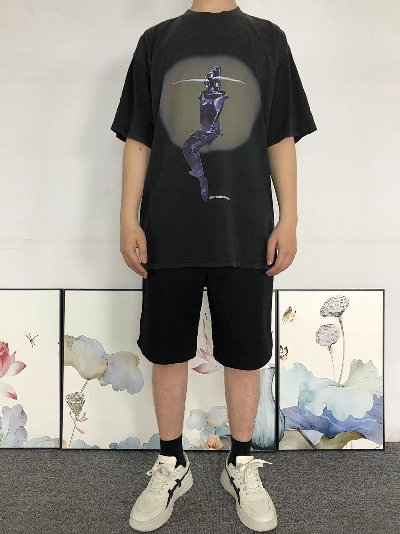 Chanel 118 SAINT MICHAEL T-SHIRT 4105171017 (Im 170Cm 60Kg I Wear Size S In The Phot) - Image 3