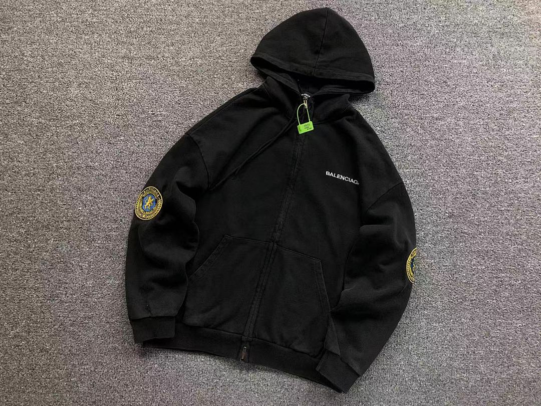 Balenciaga 195 B⭐L⭐⭐⭐IA⭐A HOODIE 1108211499 (Im 170Cm 60Kg I Wear Size M In The Phot) - Image 6