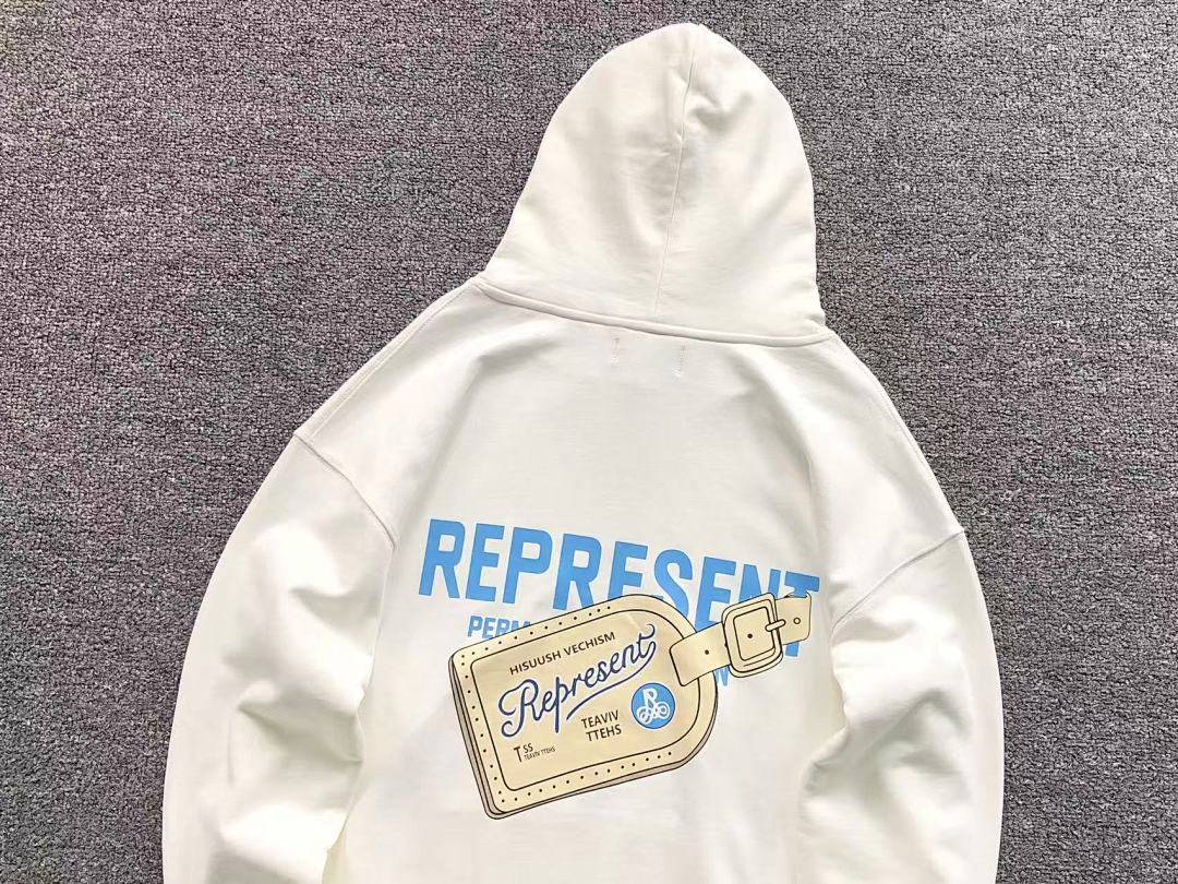 Represent 128 REPRESENT HOODIE 1109260968 (Im 170Cm 60Kg I Wear Size S In The Phot) - Image 8