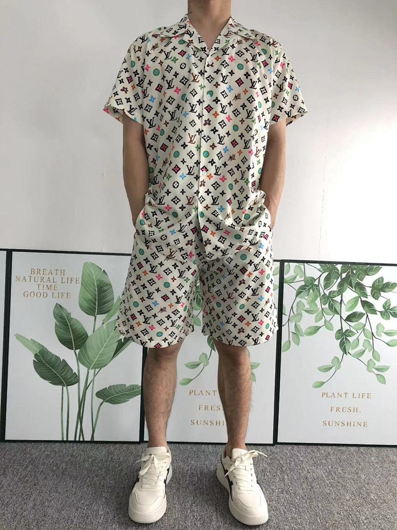 Louis Vuitton SHORTS95 L⭐ SHIRT SHORTS 111201539 (Im 170Cm 55Kg I Wear Size L In The Phot) - Image 4