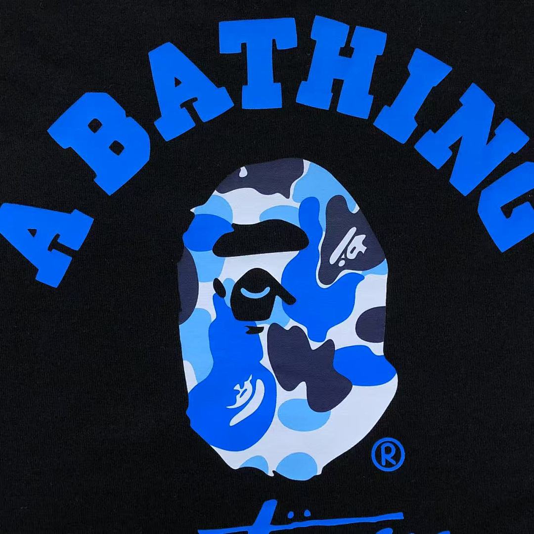 Bape 79 BAPE STUSSY T-SHIRT 411183042 (Im 170Cm 57Kg I Wear Size S In The Phot) - Image 17