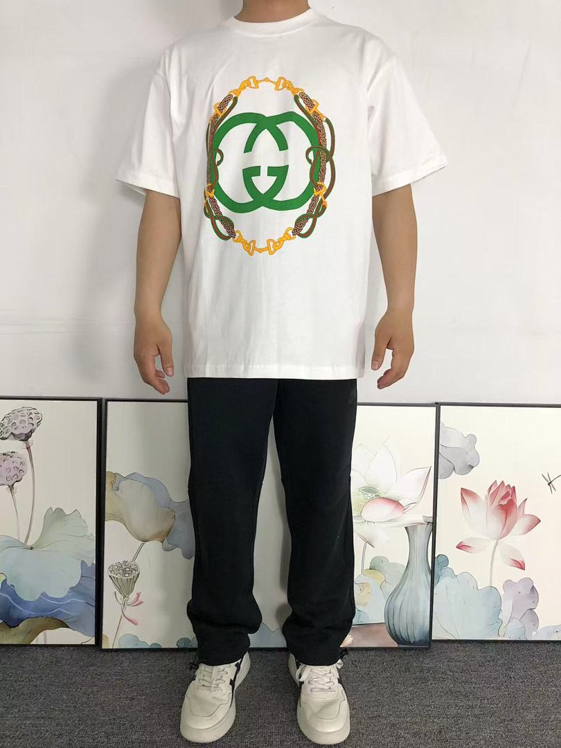 Gucci 85 G⭐C⭐I T-SHIRT 5231966101 (Im 170Cm 60Kg I Wear Size S In The Phot) - Image 3