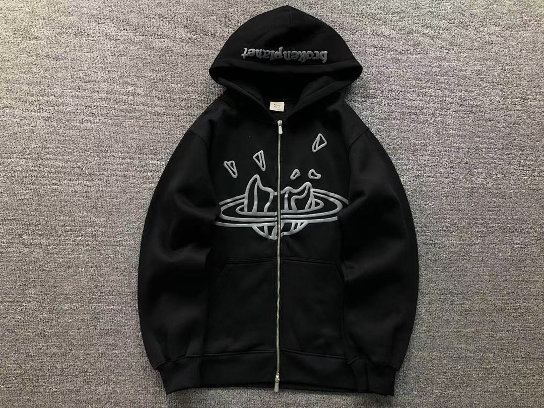 Broken Planet 135 BROKEN PLANET HOODIE 58301591 (Im 170Cm 60Kg I Wear Size S In The Phot) - Image 7