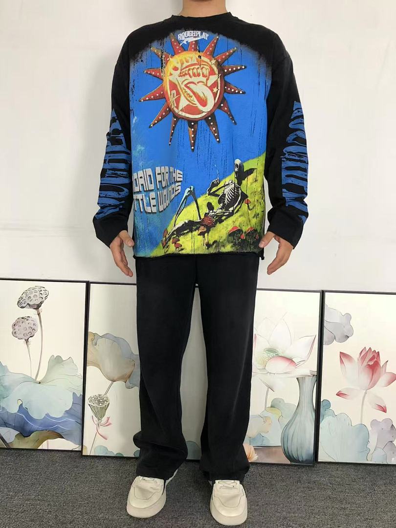 Unbranded 135 R⭐⭐G⭐P⭐⭐Y LONG SLEEVED 3203144017 (Im 170Cm 60Kg I Wear Size S In The Phot) - Image 3