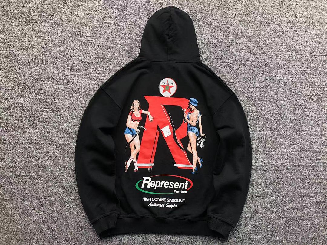 Represent 135 REPRESENT HOODIE 510030391 (Im 170Cm 60Kg I Wear Size S In The Phot) - Image 5