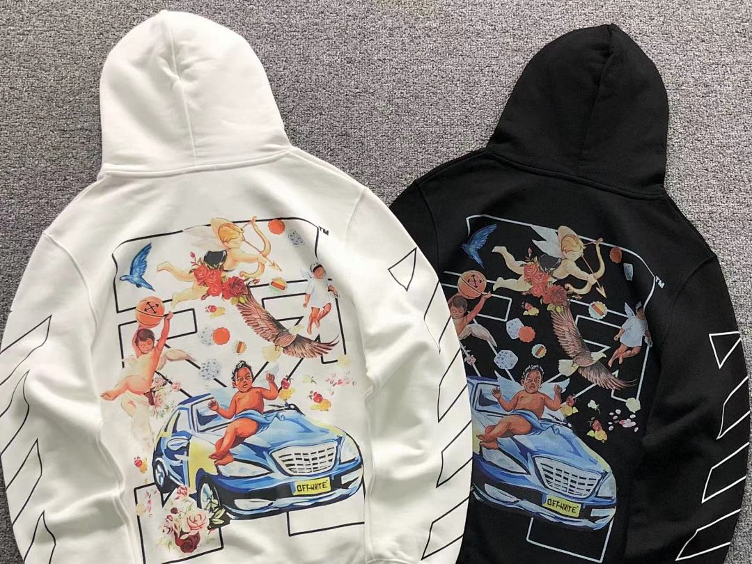 Off-White 175 OFF-WHITE HOODIE 59012919 (Im 170Cm 60Kg I Wear Size S In The Phot) - Image 7