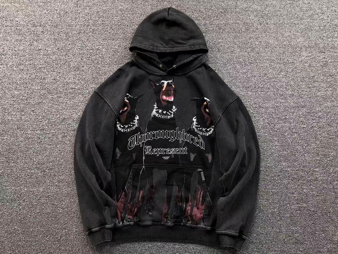 Represent 135 REPRESENT HOODIE 510032691 (Im 170Cm 60Kg I Wear Size S In The Phot) - Image 10