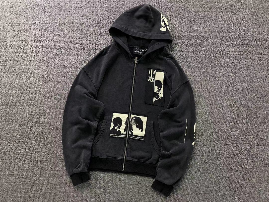 Chanel 178 ENFANTS RICHES DEPRIMES HOODIE 511602162 (Im 170Cm 60Kg I Wear Size S In The Phot) - Image 11