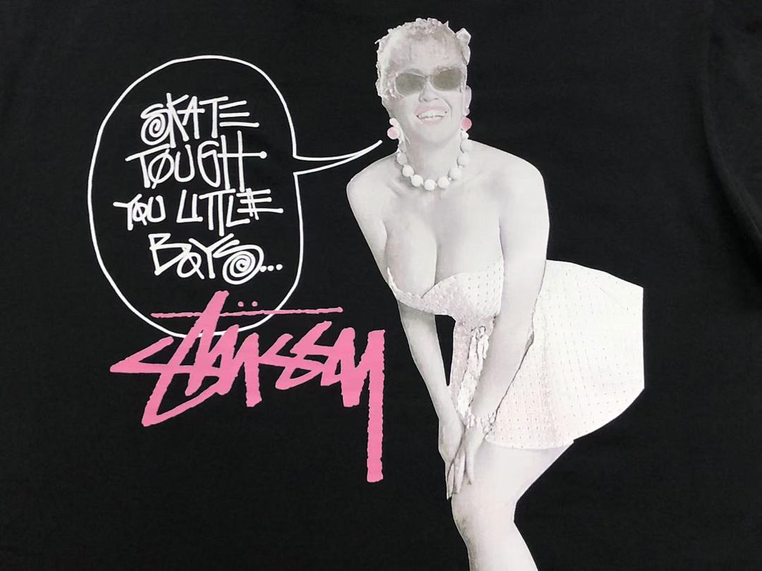 Stussy 78 STUSSY T-SHIRT 571221123 (Im 170Cm 60Kg I Wear Size L In The Phot) - Image 11