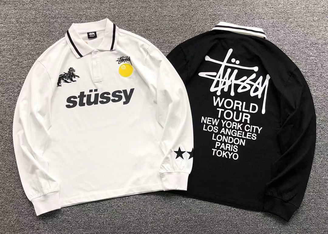 Stussy 108 STUSSY LONG SLEEVED 57240182 (Im 170Cm 60Kg I Wear Size S In The Phot) - Image 5