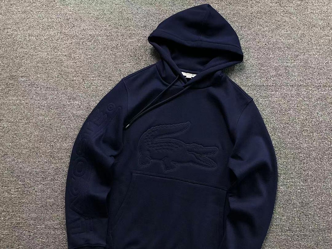 Lacoste 195 LACOSTE HOODIE 512050209 (Im 170Cm 60Kg I Wear Size S In The Phot) - Image 8