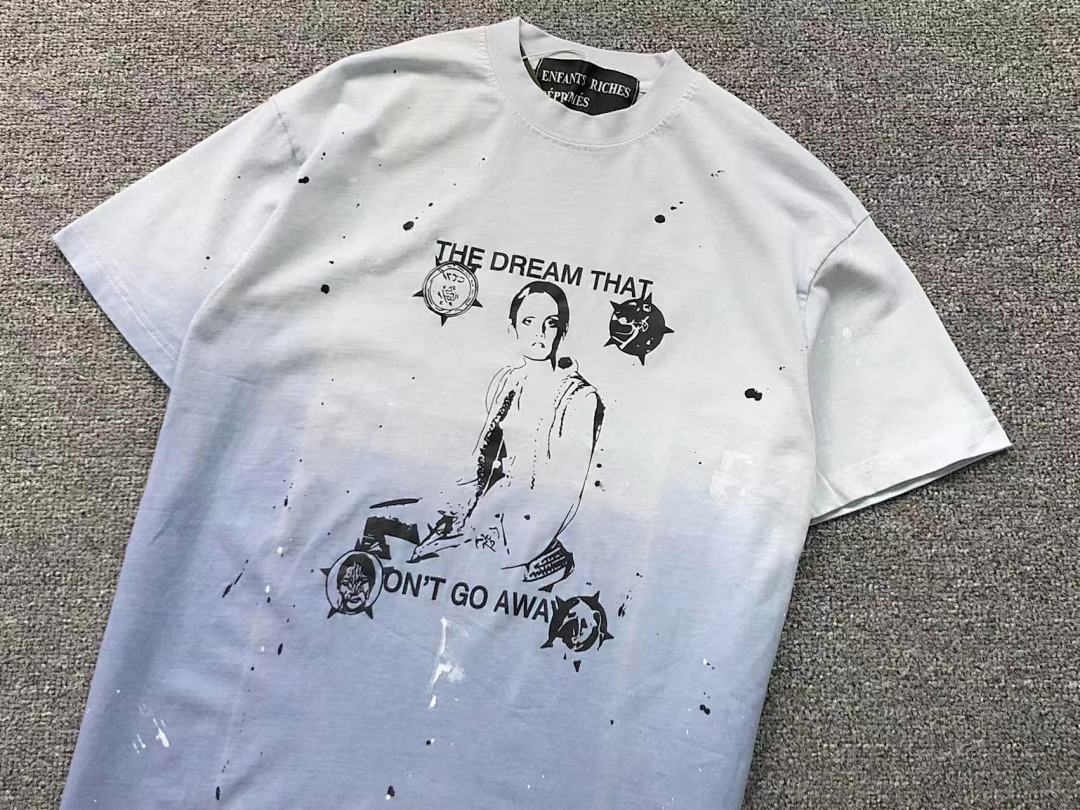 Chanel 98 ENFANTS RICHES DEPRIMES T-SHIRT 5211738162 (Im 170Cm 60Kg I Wear Size S In The Phot) - Image 7