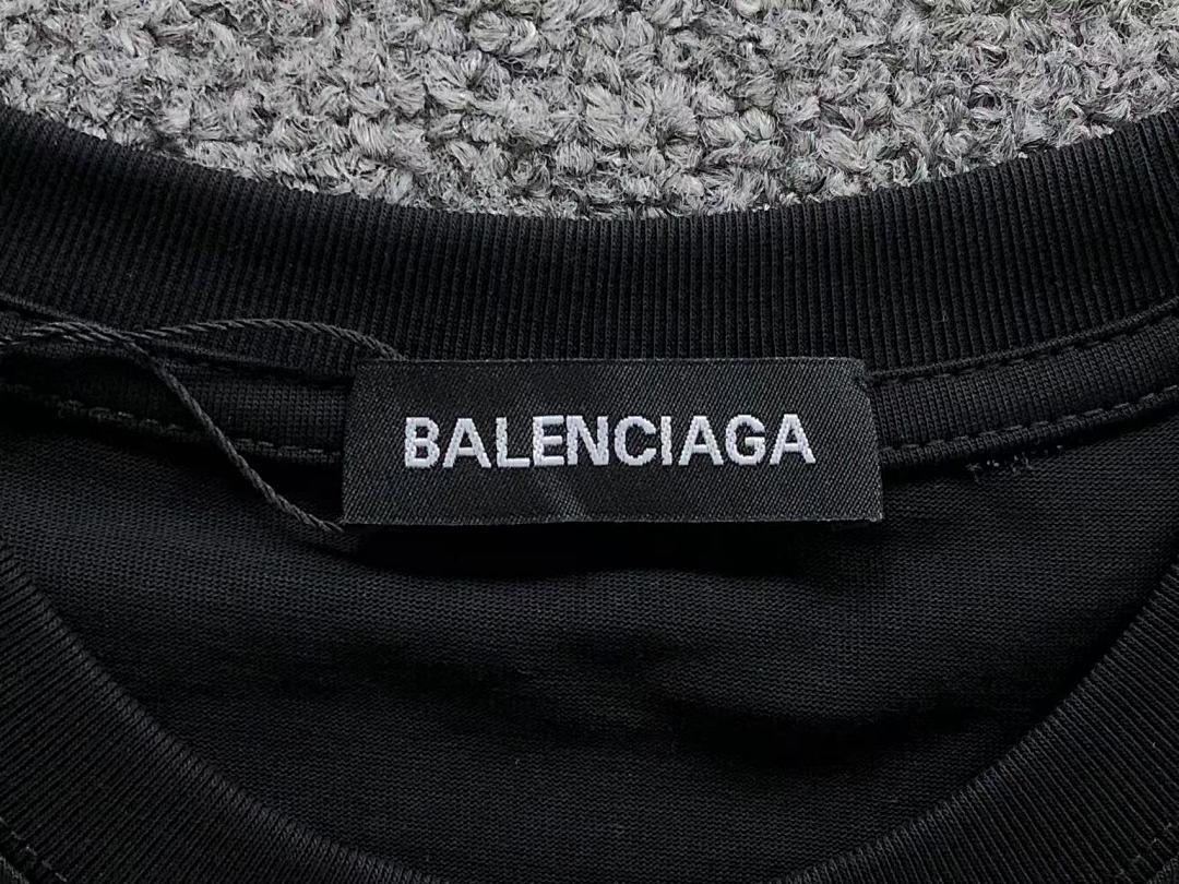 Balenciaga 115 B⭐L⭐⭐⭐IA⭐A T-SHIRT 3103234820 (Im 170Cm 60Kg I Wear Size S In The Phot) - Image 25