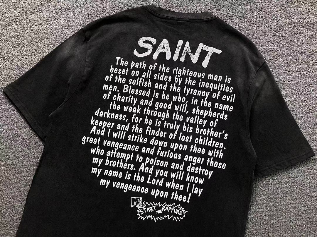 Chanel 95 SAINT MICHAEL T-SHIRT 5251909162 (Im 170Cm 60Kg I Wear Size M In The Phot) - Image 12