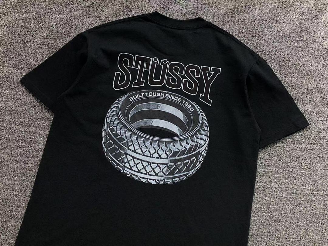 Stussy 85 STUSSY T-SHIRT 4104212402 (Im 170Cm 60Kg I Wear Size L In The Phot) - Image 15