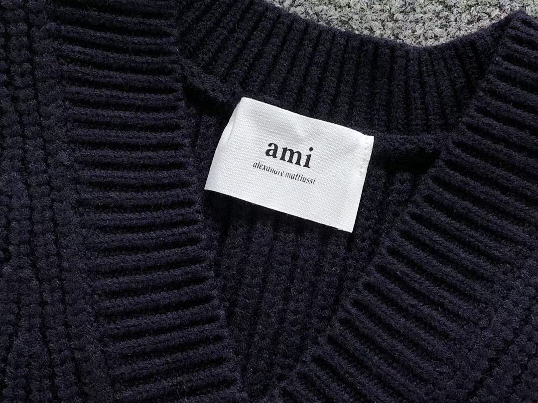 AMI 115 AMI SWEATER VEST 510181488 (Im 170Cm 60Kg I Wear Size S In The Phot) - Image 15