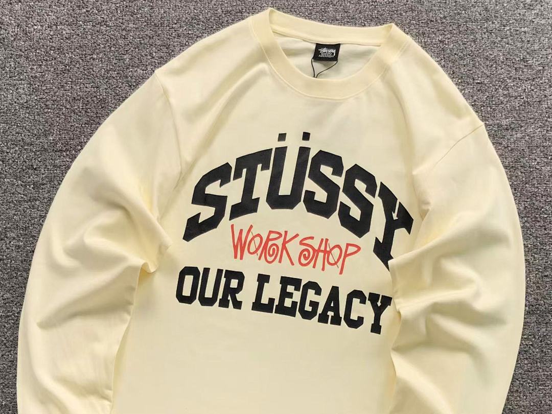 Stussy 158 STUSSY LONG SLEEVED 22041327001 (Im 170Cm 60Kg I Wear Size M In The Phot) - Image 11