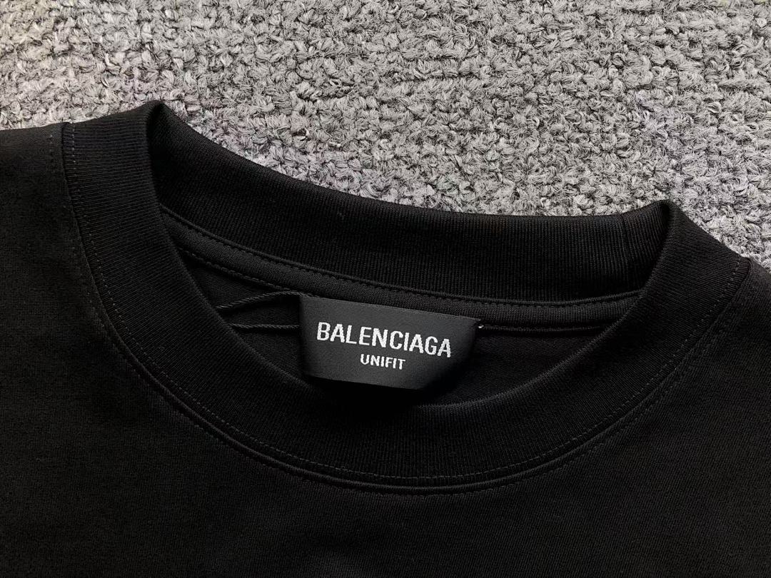 Balenciaga 108 B⭐L⭐⭐⭐IA⭐A T-SHIRT 41081907133 (Im 170Cm 60Kg I Wear Size XL In The Phot) - Image 17