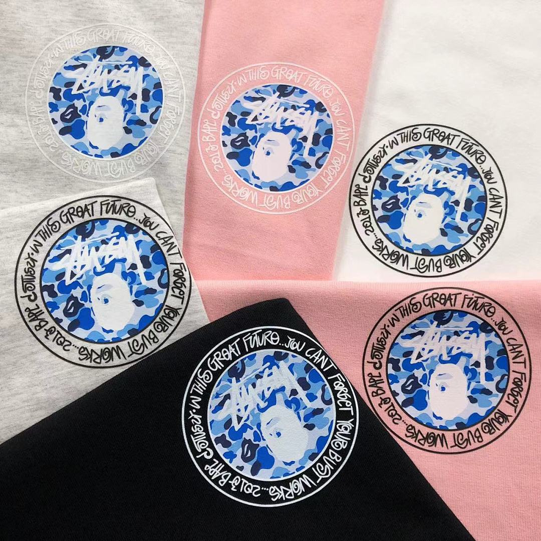 Bape 78 BAPE STUSSY T-SHIRT 411181642 (Im 170Cm 57Kg I Wear Size S In The Phot) - Image 30