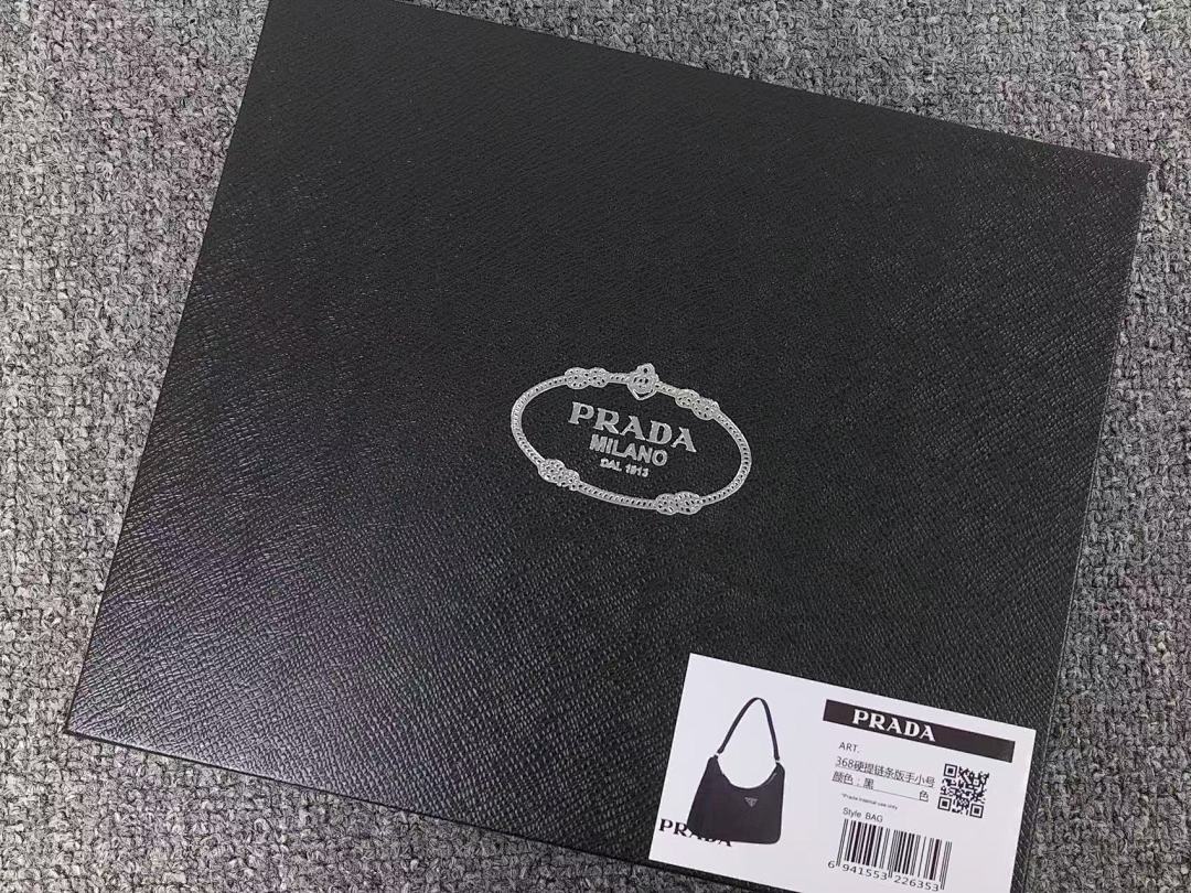Prada 208 P⭐A⭐A BAG 411110675 (Long 22CM* Wide 6CM* High 15CM) - Image 13