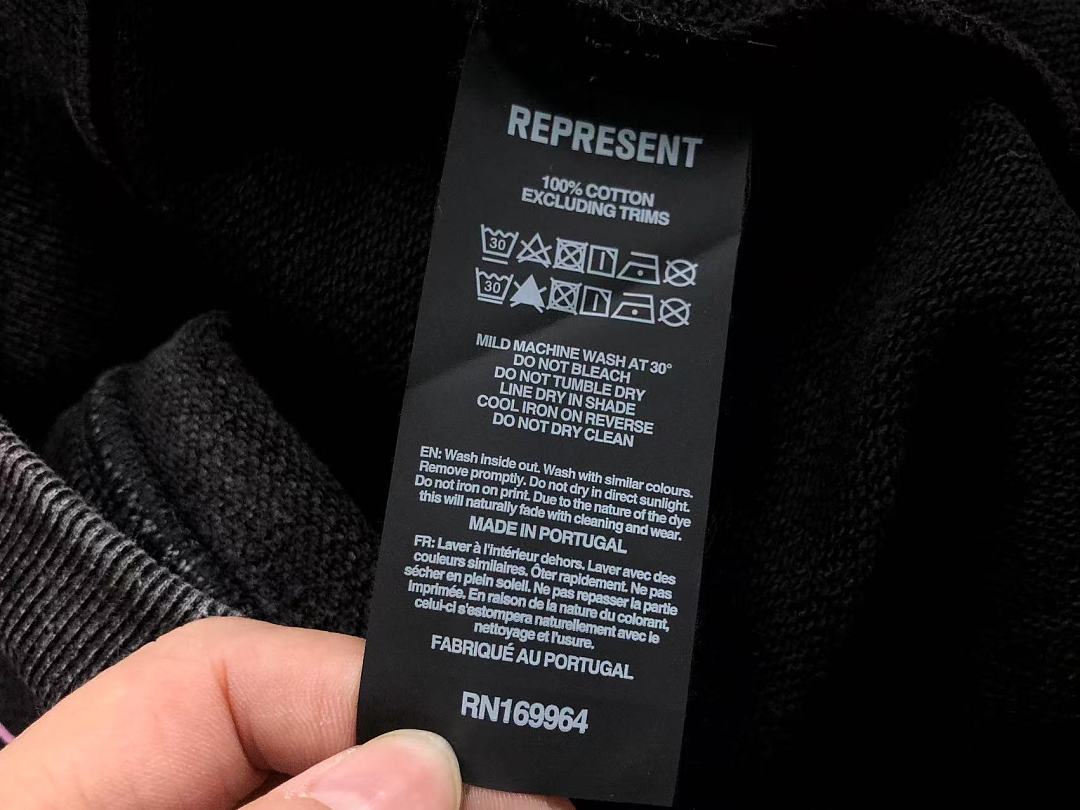 Represent 195 REPRESENT HOODIE 22042904125 (Im 170Cm 60Kg I Wear Size S In The Phot) - Image 30