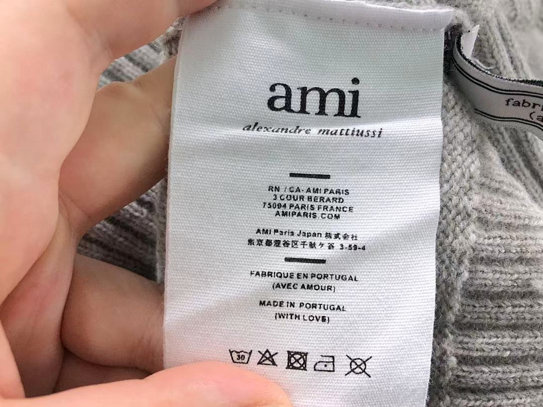 AMI 138 AMI SWEATER 3110071117 (Im 170Cm 60Kg I Wear Size S In The Phot) - Image 26
