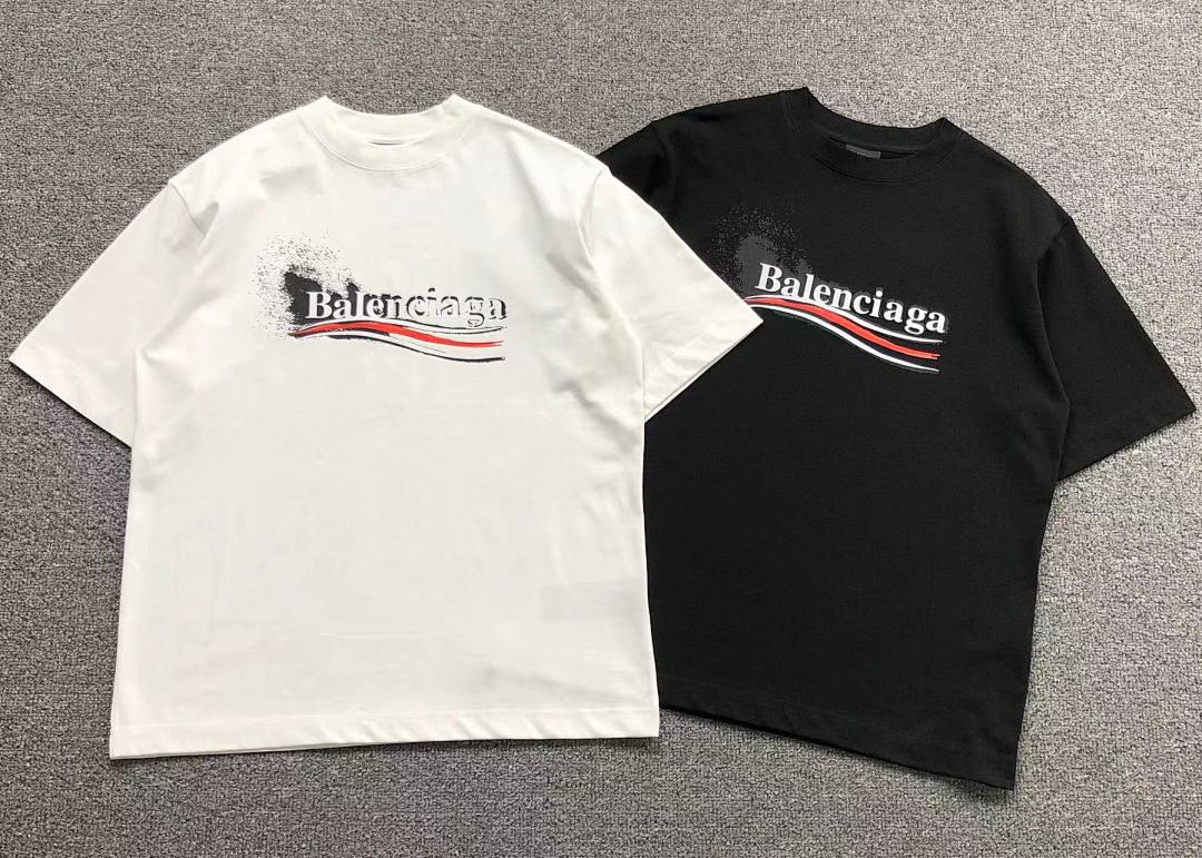 Balenciaga 95 B⭐L⭐⭐⭐IA⭐A T-SHIRT 502171781 (Im 170Cm 57Kg I Wear Size 1 In The Phot) - Image 5