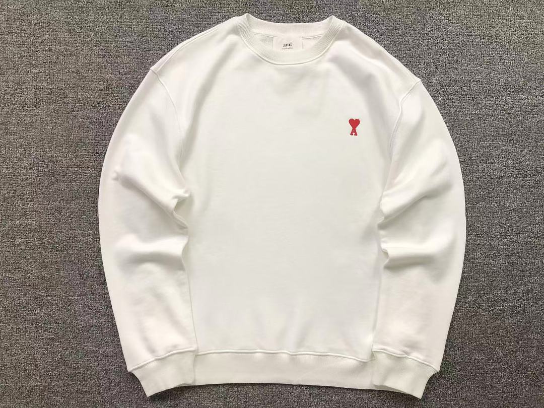 AMI 175 AMI HOODIE 22082708001 (Im 170Cm 60Kg I Wear Size M In The Phot) - Image 8