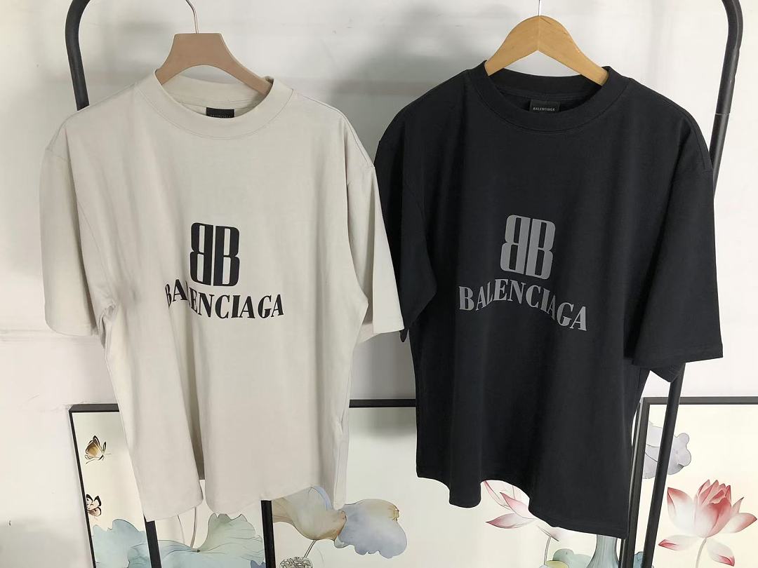 Balenciaga 125 B⭐L⭐⭐⭐IA⭐A T-SHIRT 42042011163 (Im 170Cm 60Kg I Wear Size XS In The Phot) - Image 24