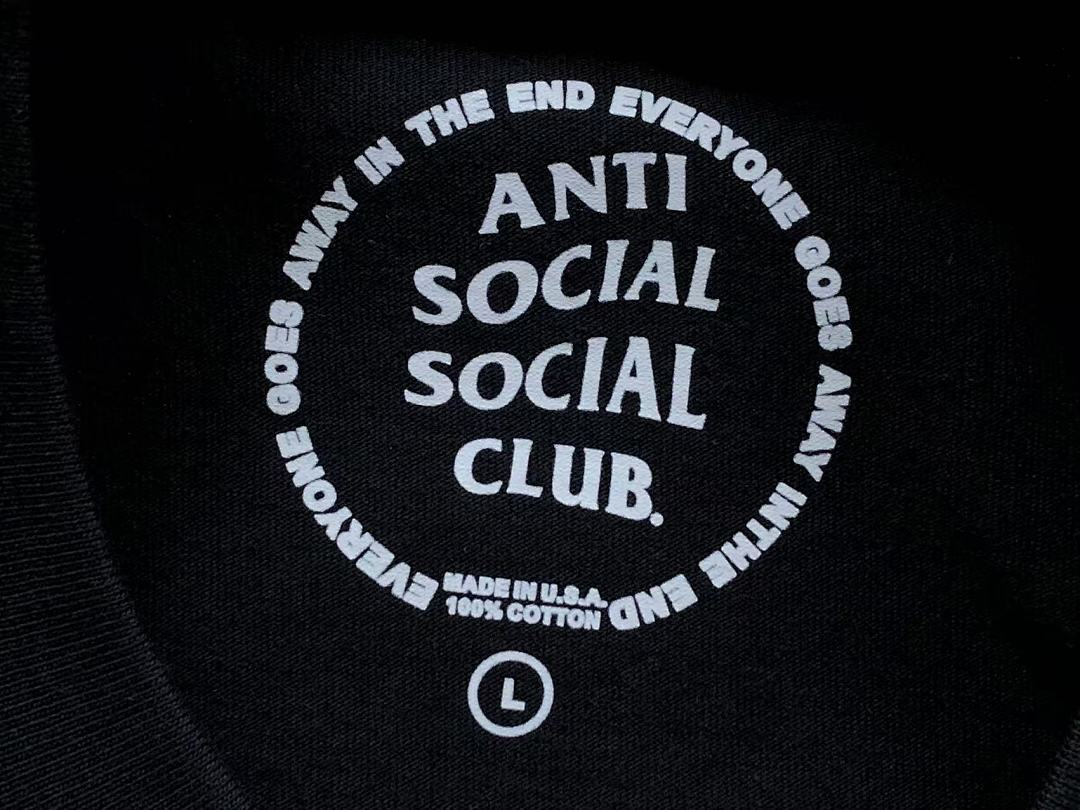 Christian Louboutin 85 ANTI SOCIAL CLUB T-SHIRT 4050132402 (Im 170Cm 60Kg I Wear Size L In The Phot) - Image 24