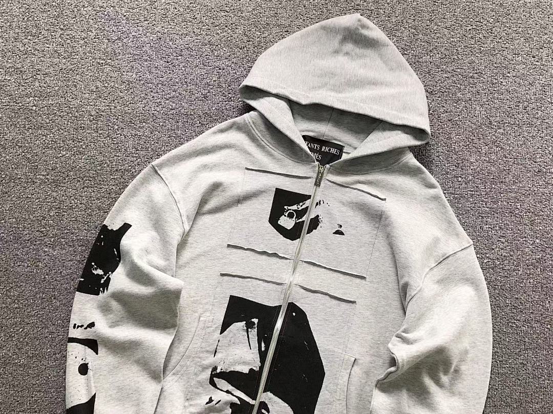 Chanel 178 ENFANTS RICHES DEPRIMES HOODIE 5211237162 (Im 170Cm 60Kg I Wear Size S In The Phot) - Image 8