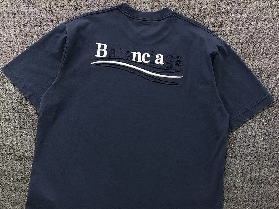 Balenciaga 98 B⭐L⭐⭐⭐IA⭐A T-SHIRT 5233023127 (Im 170Cm 60Kg I Wear Size XL In The Phot) - Image 13
