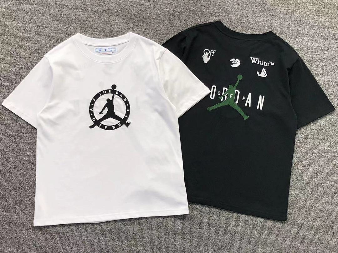 Air Jordan 108 OFF-WHITE A⭐R J⭐R⭐AN T-SHIRT 503033019 (Im 170Cm 55Kg I Wear Size S In The Phot) - Image 5
