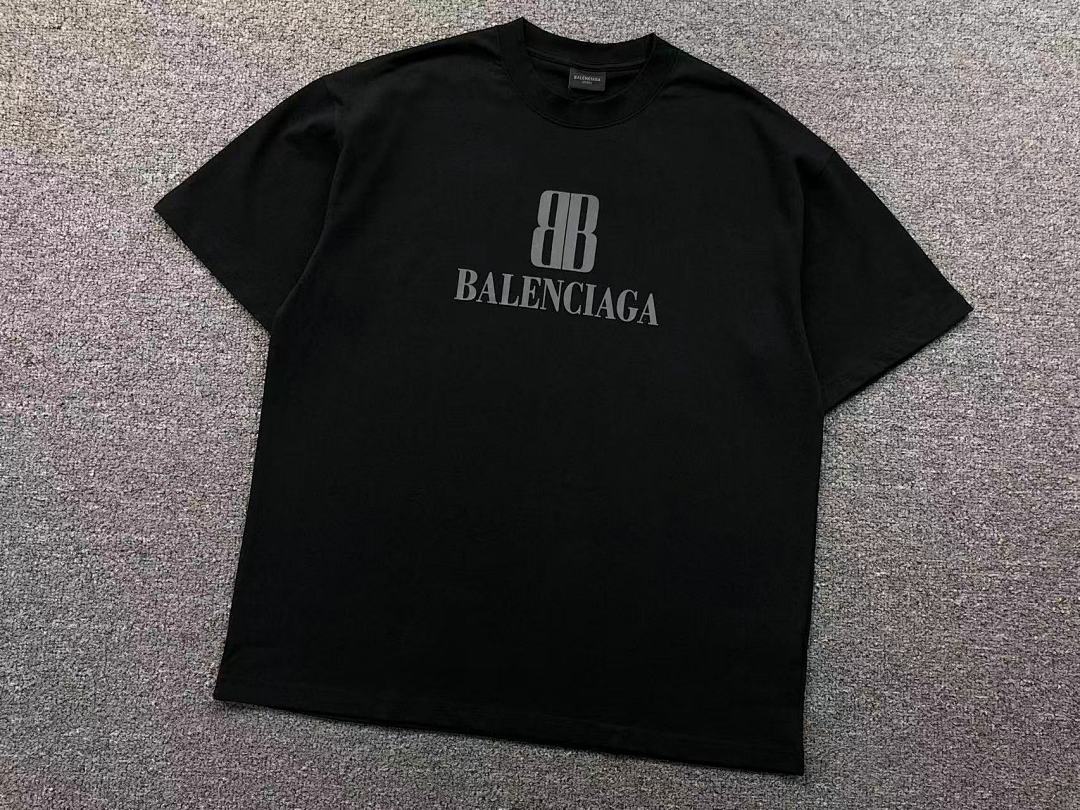 Balenciaga 88 B⭐L⭐⭐⭐IA⭐A T-SHIRT 22013003170 (Im 170Cm 60Kg I Wear Size L In The Phot) - Image 11