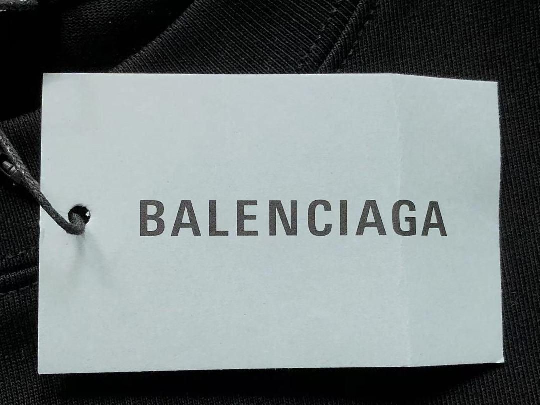 Balenciaga 98 B⭐L⭐⭐⭐IA⭐A T-SHIRT 22031022001 (Im 170Cm 60Kg I Wear Size M In The Phot) - Image 19