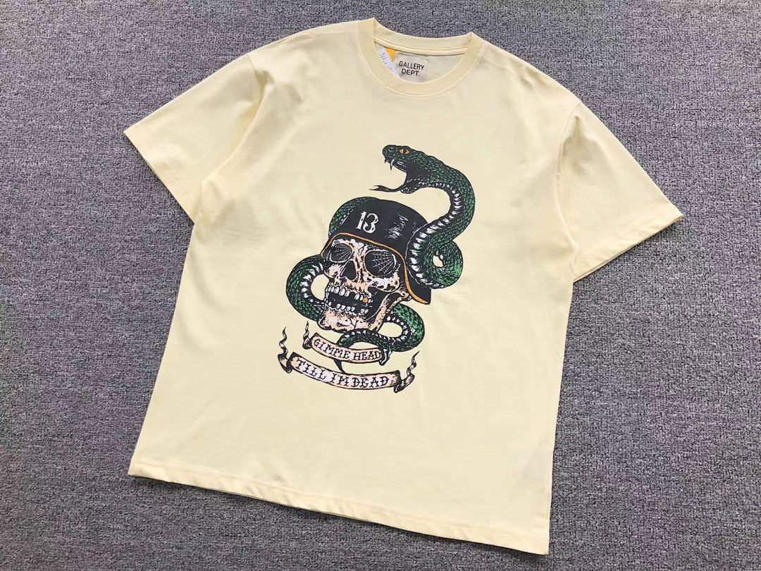 Gallery Dept 98 GALLERY DEPT T-SHIRT 212303317 (Im 170Cm 57Kg I Wear Size L In The Phot) - Image 7