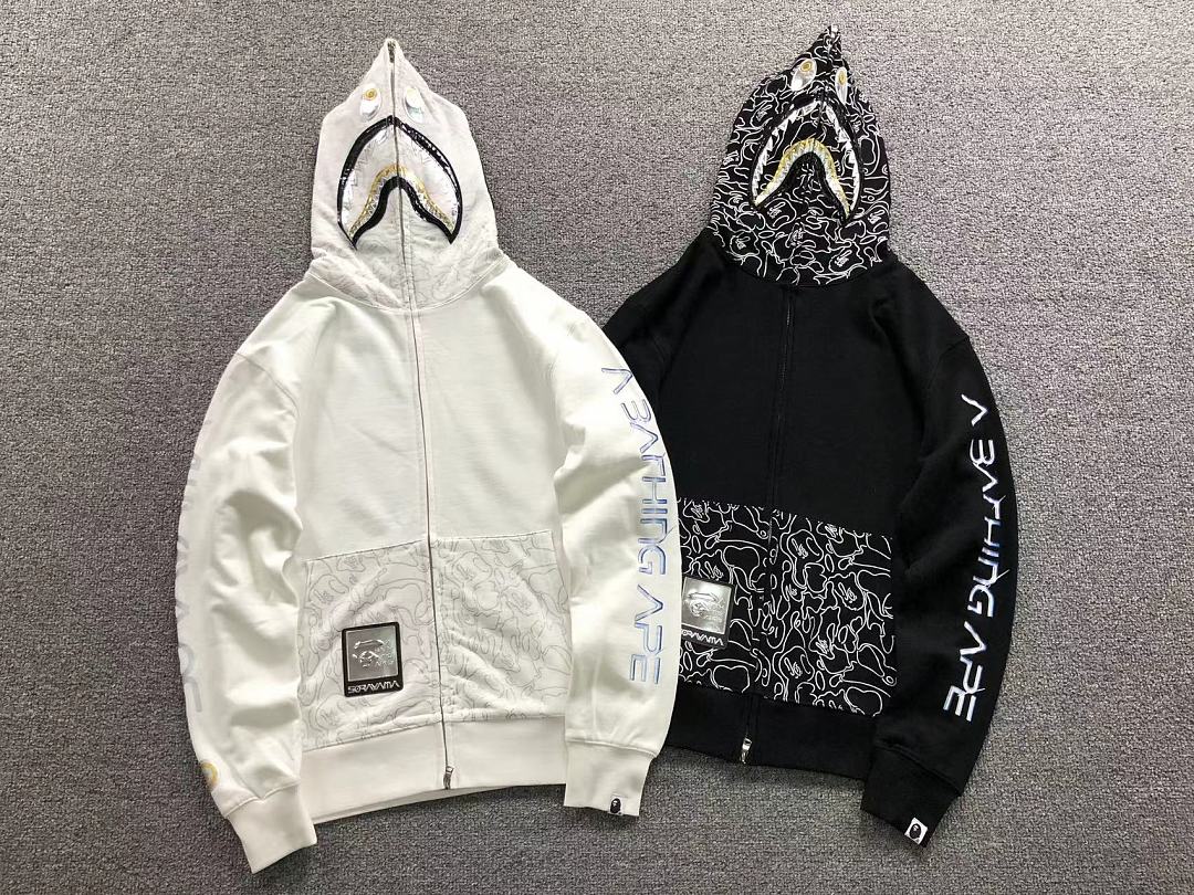 Bape 168 BAPE HOODIE 52070713158 (Im 170Cm 60Kg I Wear Size M In The Phot) - Image 5