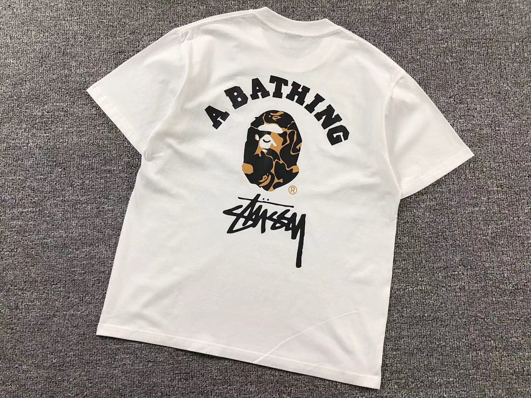 Bape 85 STUSSY BAPE T-SHIRT - Image 5