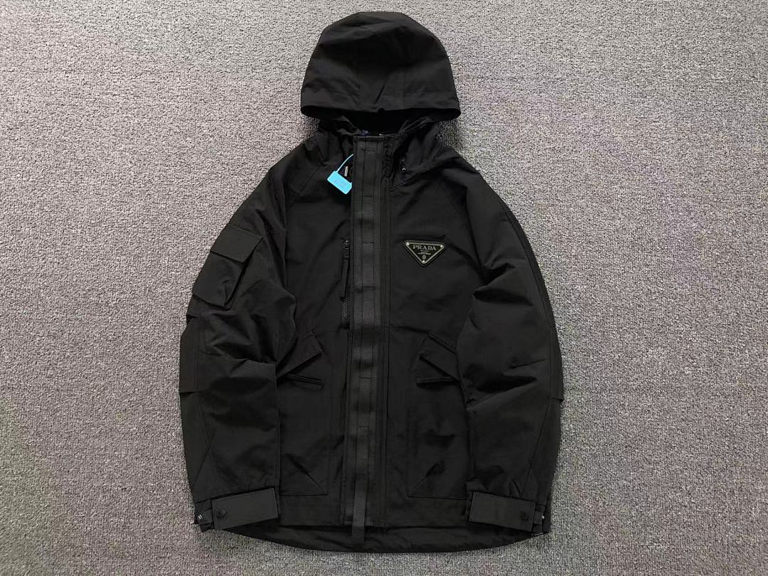 Prada 358 P⭐A⭐A JACKET 3110281521 (Im 170Cm 60Kg I Wear Size 3XL In The Phot) - Image 5
