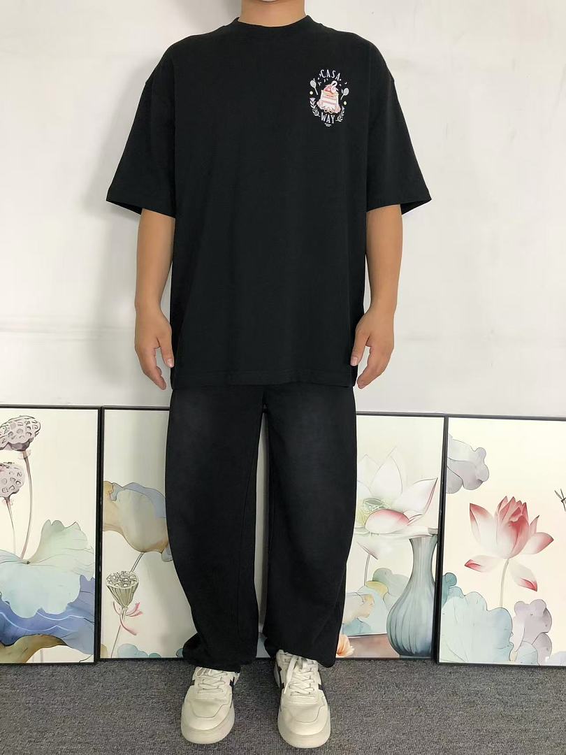 Casablanca 105 CASABLANCA T-SHIRT 52071808127 (Im 170Cm 60Kg I Wear Size L In The Phot) - Image 3