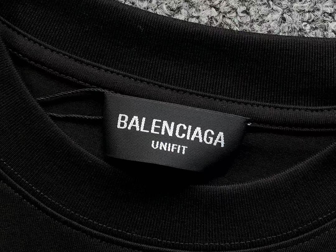 Balenciaga 108 B⭐L⭐⭐⭐IA⭐A T-SHIRT 41081907133 (Im 170Cm 60Kg I Wear Size XL In The Phot) - Image 18