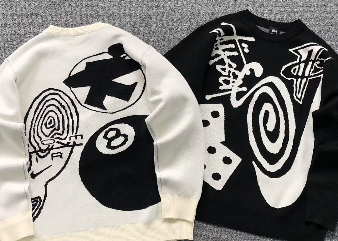Stussy 178 STUSSY SWEATER 213250211 (Im 170Cm 60Kg I Wear Size M In The Phot) - Image 6